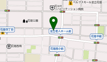 セブンイレブン 足立花畑4丁目店の地図画像