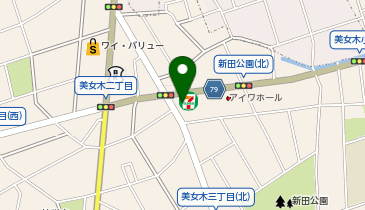 セブンイレブン 戸田美女木店の地図画像