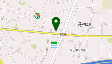 セブンイレブン 関原店の地図画像