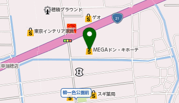 セブン銀行 MEGAドン・キホーテ岐阜瑞穂店 共同出張所の地図画像