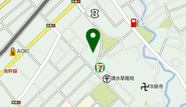セブンイレブン 清水草薙店の地図画像