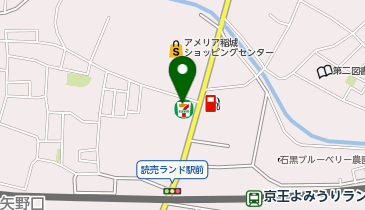 セブンイレブン 京王読売ランド前店の地図画像