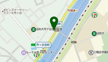 セブンイレブン 市谷新見附橋店の地図画像