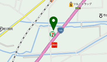 セブンイレブン 大仙長野店の地図画像