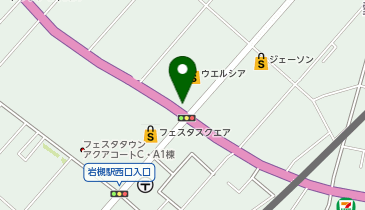 セブンイレブン 岩槻西町店の地図画像