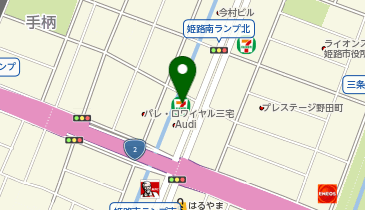 セブンイレブン 姫路飾磨三宅店の地図画像