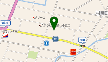 セブンイレブン 勝山郡町店の地図画像