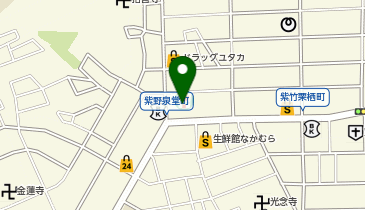 セブンイレブン 京都紫野泉堂町店の地図画像