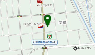 セブンイレブン 行田向町店の地図画像