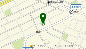 セブンイレブン 苫小牧木場町店の地図画像