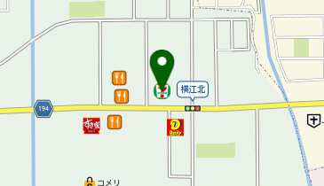 セブンイレブン 白山横江町店の地図画像