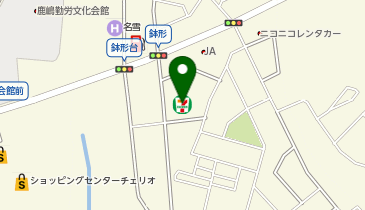 セブンイレブン 鹿嶋鉢形台店の地図画像