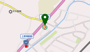 セブンイレブン 南知多美浜町上野間店の地図画像