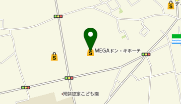 セブン銀行 MEGAドン・キホーテ上水戸店 共同出張所の地図画像