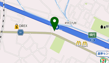 セブンイレブン 小倉横代北町2丁目店の地図画像