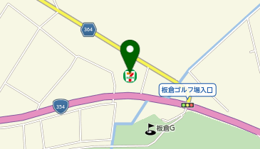 セブンイレブン 板倉町板倉店の地図画像