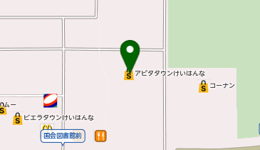 セブン銀行 アピタタウンけいはんな 共同出張所の地図画像