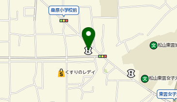 セブン銀行 愛媛銀行 桑原支店 共同出張所の地図画像