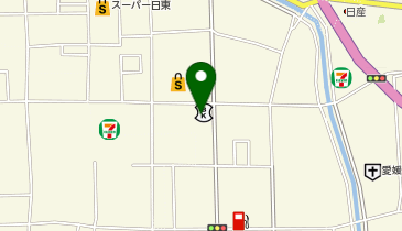 セブン銀行 愛媛銀行 来住支店 共同出張所の地図画像