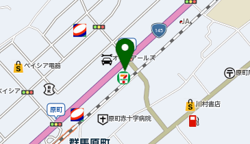 セブンイレブン 群馬吾妻原町店の地図画像