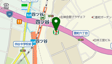 セブンイレブン 上智大学店の地図画像