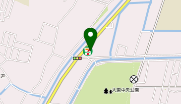 セブンイレブン 大東深野2丁目店の地図画像