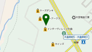 セブン銀行 インターヴィレッジ大曲 共同出張所の地図画像