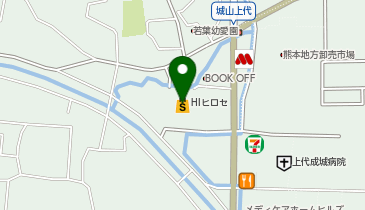 セブン銀行 HIヒロセスーパーコンボ田崎市場通り店 共同出張所の地図画像