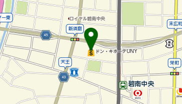 セブン銀行 ドン・キホーテUNY碧南店 共同出張所の地図画像
