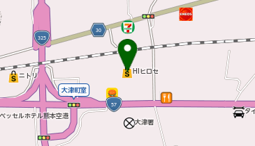 セブン銀行 HIヒロセスーパーコンボ大津店 共同出張所の地図画像