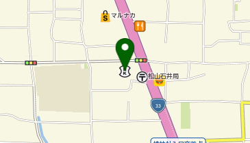 セブン銀行 愛媛銀行 石井支店 共同出張所の地図画像