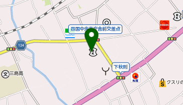 セブン銀行 愛媛銀行 三島支店 共同出張所の地図画像