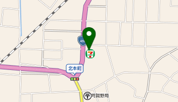 セブンイレブン 水原北本町店の地図画像