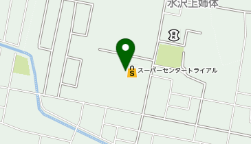 セブン銀行 スーパーセンタートライアル水沢上姉体店 共同出張所の地図画像