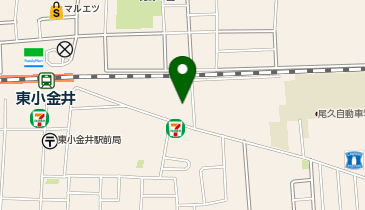 セブン銀行 ヨーク ヨークフーズ東小金井店 共同出張所の地図画像