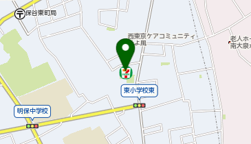 セブンイレブン 西東京東町1丁目店の地図画像