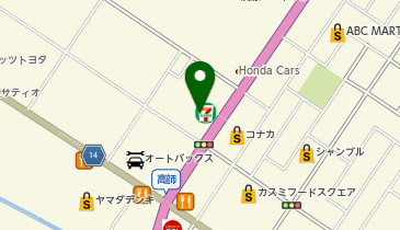 セブンイレブン 茂原バイパス店の地図画像