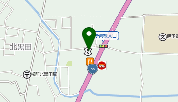 セブン銀行 愛媛銀行 松前支店 共同出張所の地図画像
