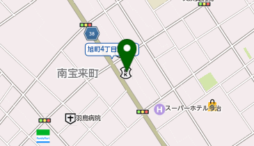 セブン銀行 愛媛銀行 旭町支店 共同出張所の地図画像