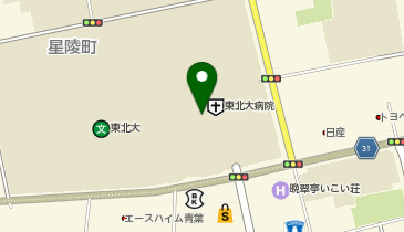 セブンイレブン 東北大学病院外来棟店の地図画像