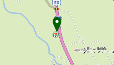 セブンイレブン 山梨清里店の地図画像