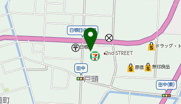 セブンイレブン 白根戸頭店の地図画像