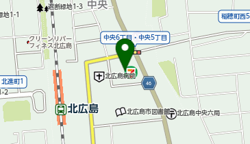 セブンイレブン 北広島駅前店の地図画像