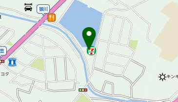 セブンイレブン 草津南笠東店の地図画像