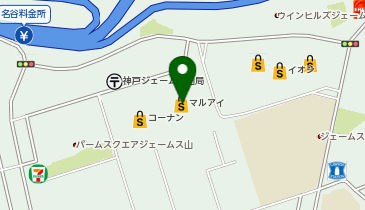 セブン銀行 マルアイジェームス山店 共同出張所の地図画像