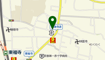 セブンイレブン 東山泉涌寺店の地図画像