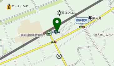 セブンイレブン 泉南樽井駅前店の地図画像