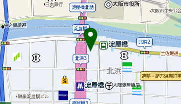 セブンイレブン 淀屋橋ステーションワン店の地図画像