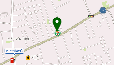 セブンイレブン 柏青葉台1丁目店の地図画像