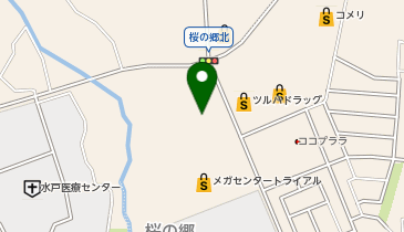 セブン銀行 メガセンタートライアル桜の郷店 共同出張所の地図画像